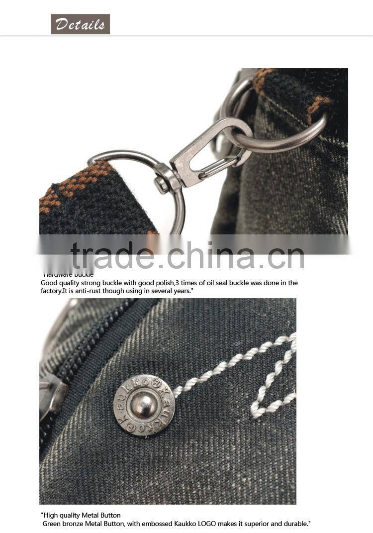 Old Style Durable Vintage Canvas Messenger Tote Men Bag