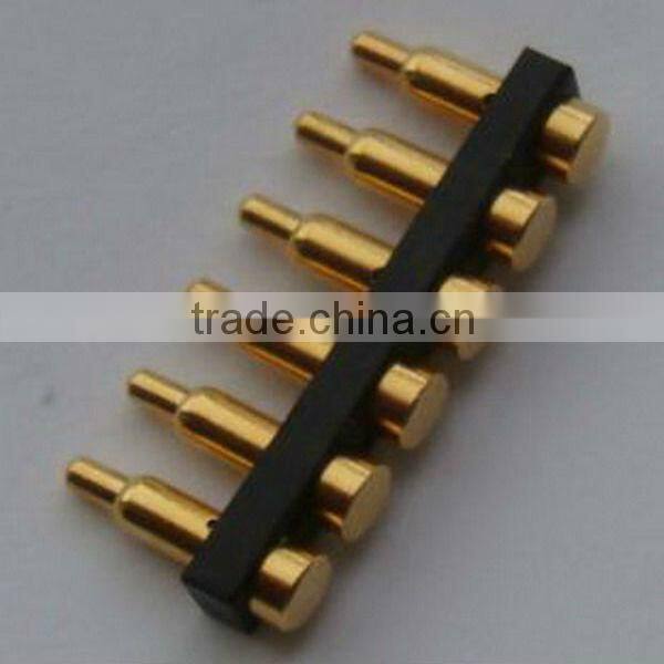 Brass pogo pin battery connector FOB Shenzhen/Hk