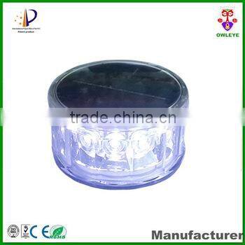 car led flashing magnetic strobe lights with solar panel