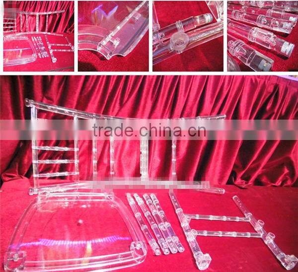 Ballroom Transparent Tiffany Chair Banquet dining chair SDB-402