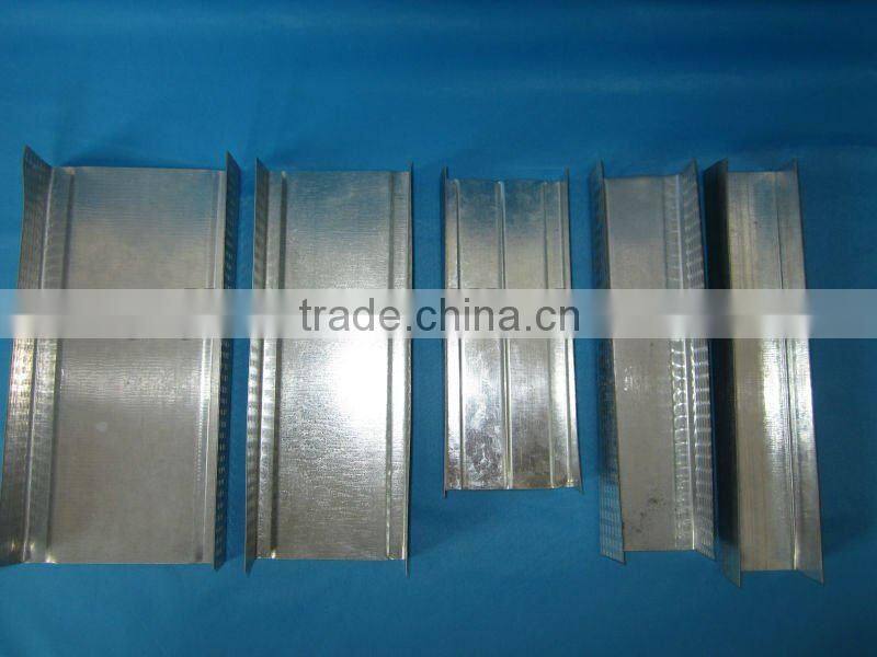 metal stud and track drywall