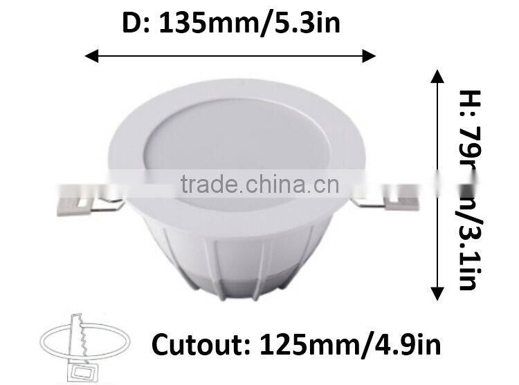 85V-265V led light commercial lighting / 10W led downlight / High quality energy saving lamp