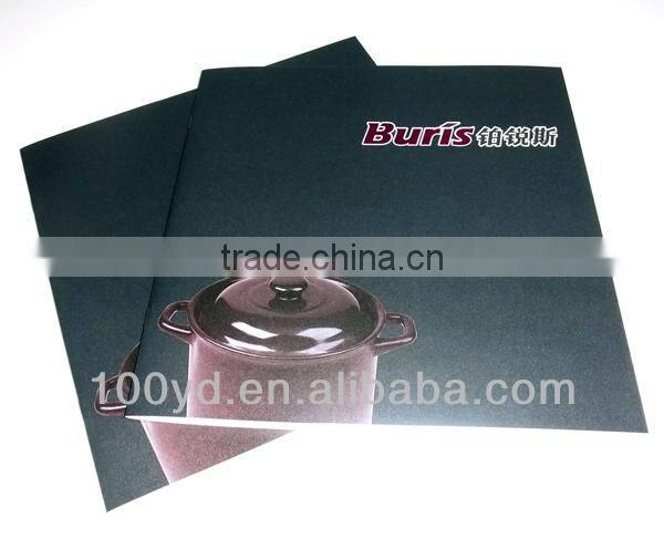 OEM Tri Fold Brochure Printing promotion booklet design