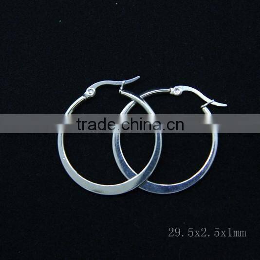 Gold Handmade Big Ring Earrings E3-10001-3300