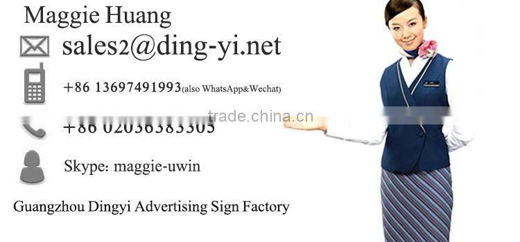 High Brightness Frontlit Resin led moving sign