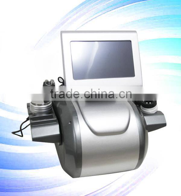 Effective weight loss machine/ultrasonic rf vacuum cavitation machine/fat dissolving/slimming machine-F019
