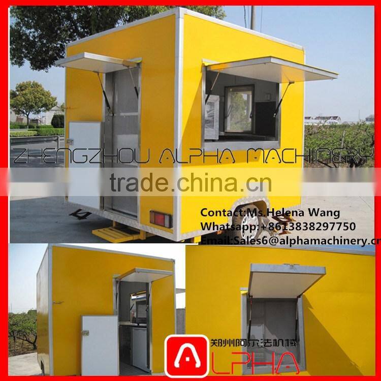 China Commercial Food Cart/Mobile Fast Food Truck