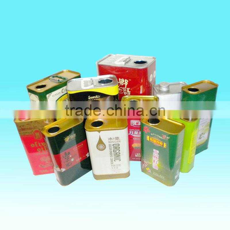 1.5L grape seed oil tin can