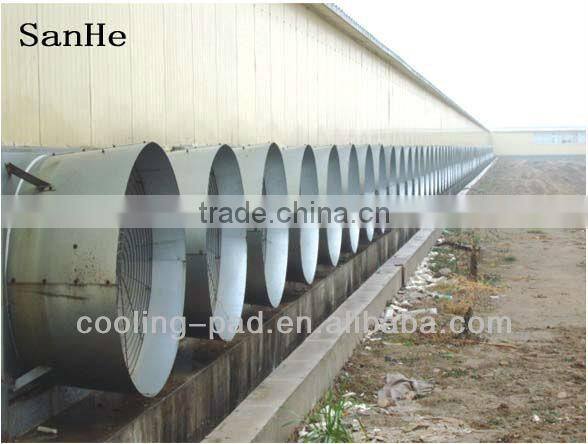 Rubber Sealing DJF(e) Series Double-door Butterfly Cone Fan