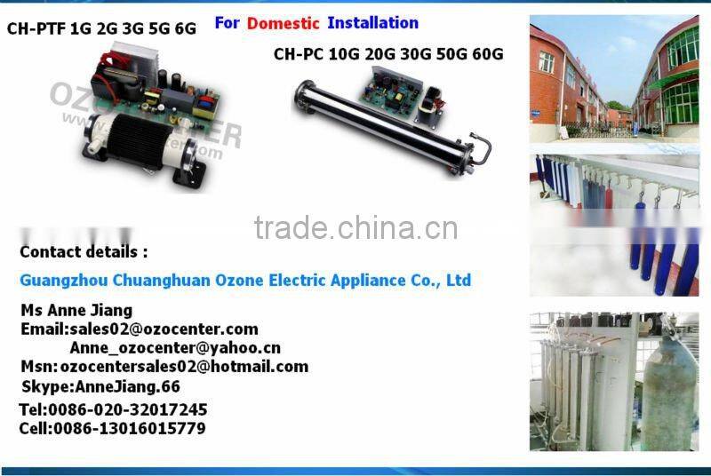 High Ozone Concentration Water Ozonator for Laundry Industry