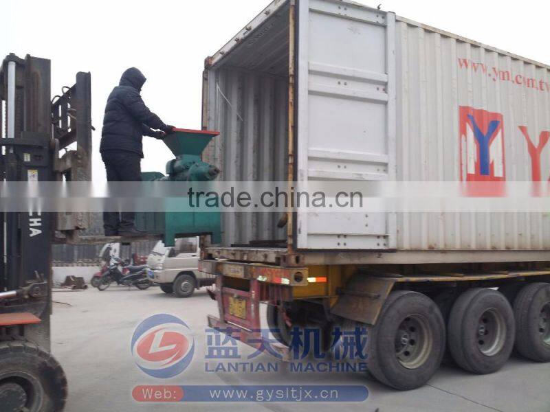 The Good Shaping Coal Rod Extruder Machine Coal Powder Briquette Machine