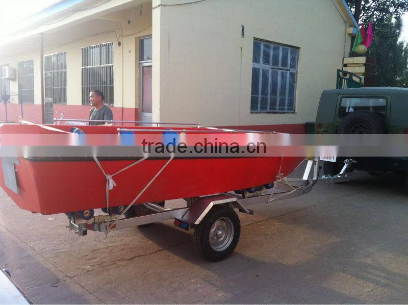 Truck Traile Use and CE Certification Farm Back Dump Trailer For Tractor