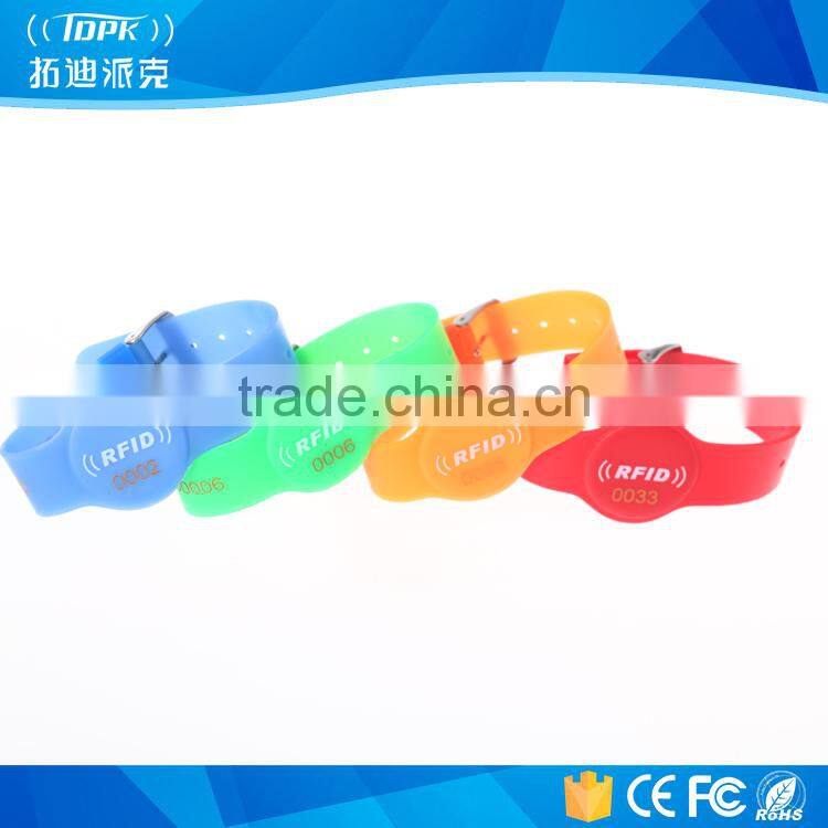 ntag203 waterproof 2014 new rfid wristband