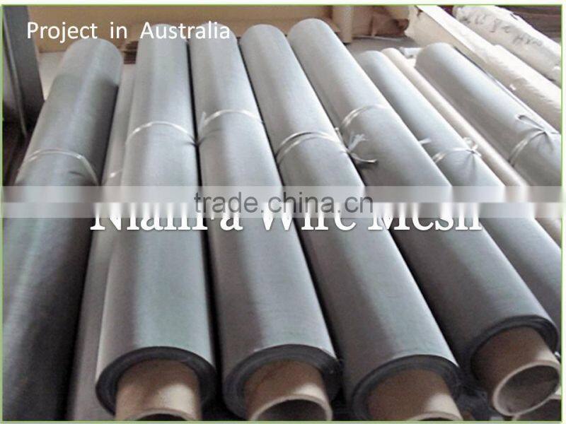 Welded Mesh 10-90 Mesh 304/316 Material Stainless Steel Wire Mesh for Window Screen(Guangzhou Factory)