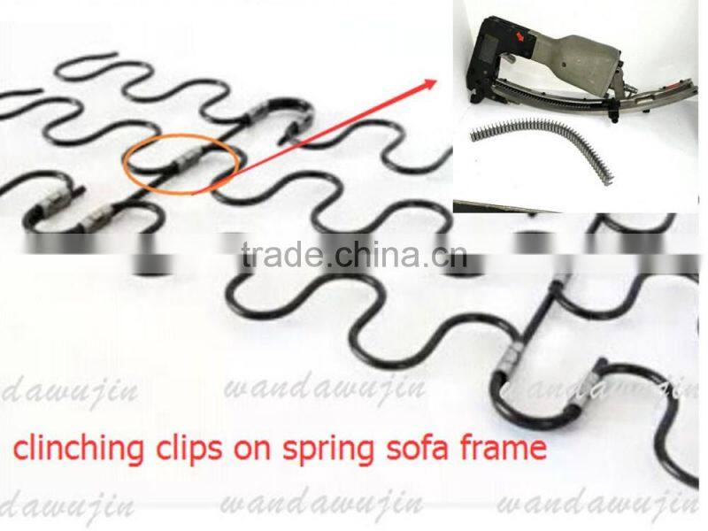 Abrasion resistant CCP-32 vertex clinching spring clips