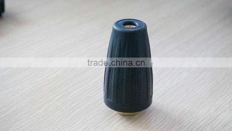 Rotary nozzles with water filter