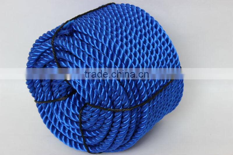 Polyethylene fishing rope