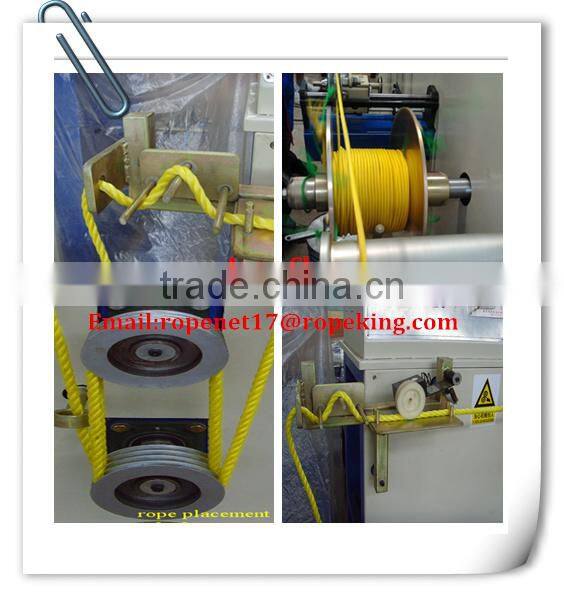 Semi-automatic Plastic yarn/rope rolling machine