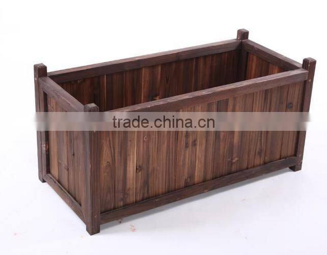 Best price outdoor wooden 2 and 3 tier plant stand whole sale