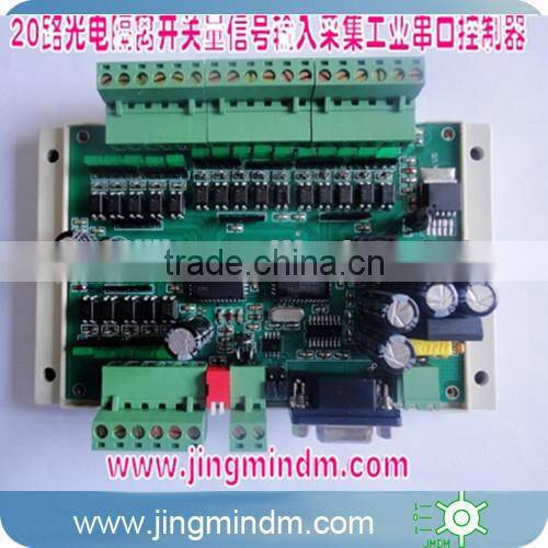 Industrial-Grade 20-Channel Digital Input Serial Controller for light and shadow interactive control