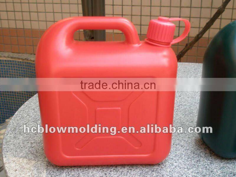 OEM Blow Molding square plastic HDPE jerry can red mould 5L 10L 20L Huizhou factory