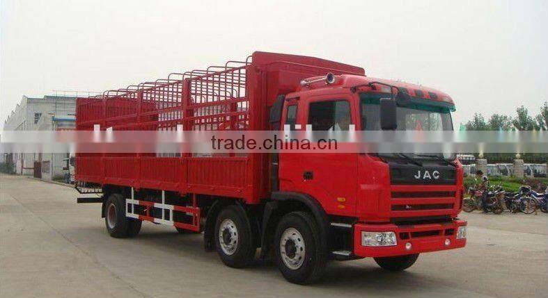 JAC cargo truck with rail