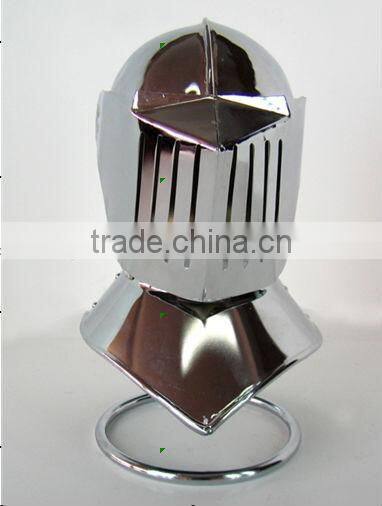CHROME HELMET OF VIKING ARMOR 1:1-SCALE