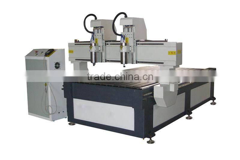 CNC Router 2 Head For Cutting and Engraving Furniture 1325AH2