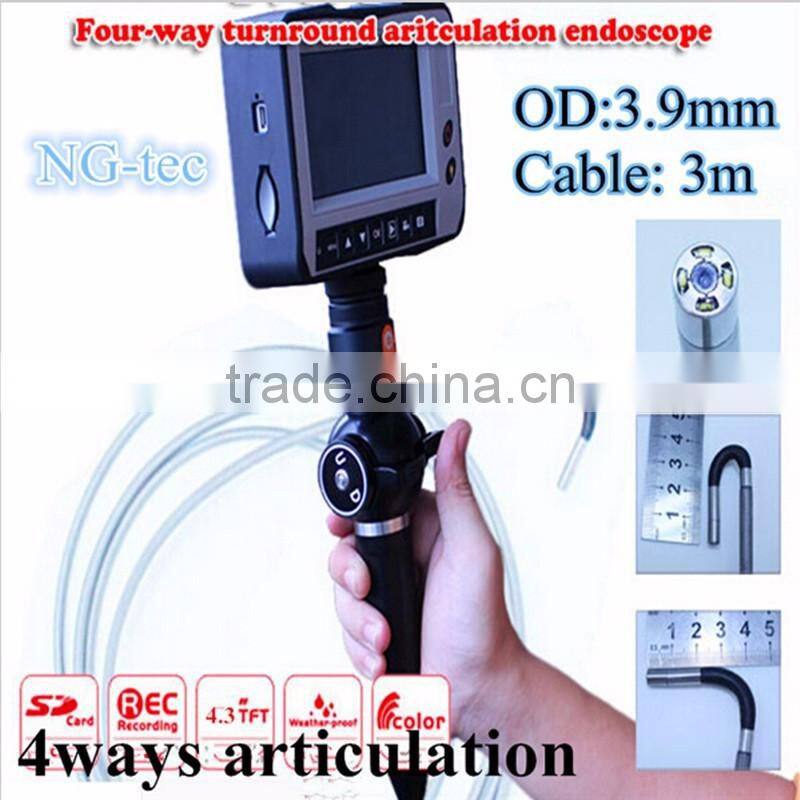 Aircraft inspection camera with 4.5 inch LCD