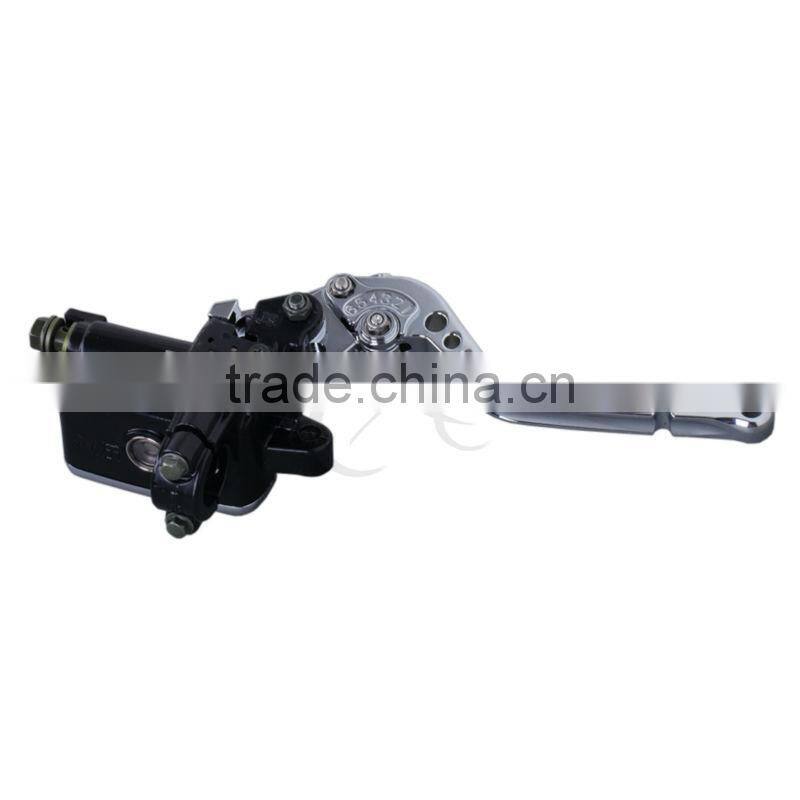 For Honda VFR800 1998-2001 Chrome Brake Clutch Master Cylinder Reservoir Lever