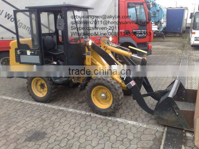 CE certificate 0.8T small agricultural wheel loader