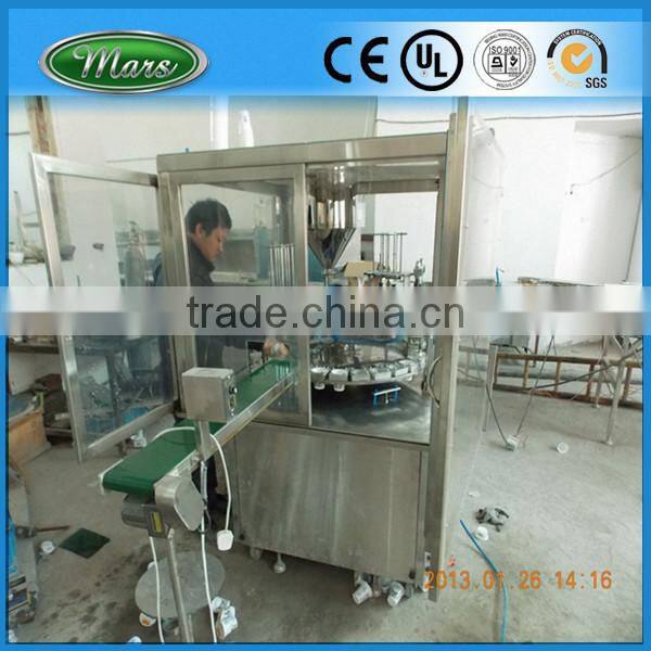 Rotary Type Yogurt Filling and Sealing Machine