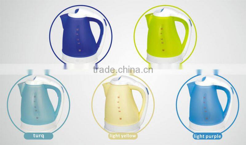 Hot Sale 1.7L Plastic Electric water Kettle