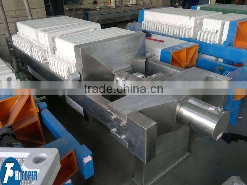 Food industry used separation sludge filter press, how to separate solid from liquid