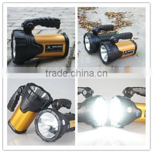 Most powerful led torch light 5JG-A390E rechargeable cree led spot light