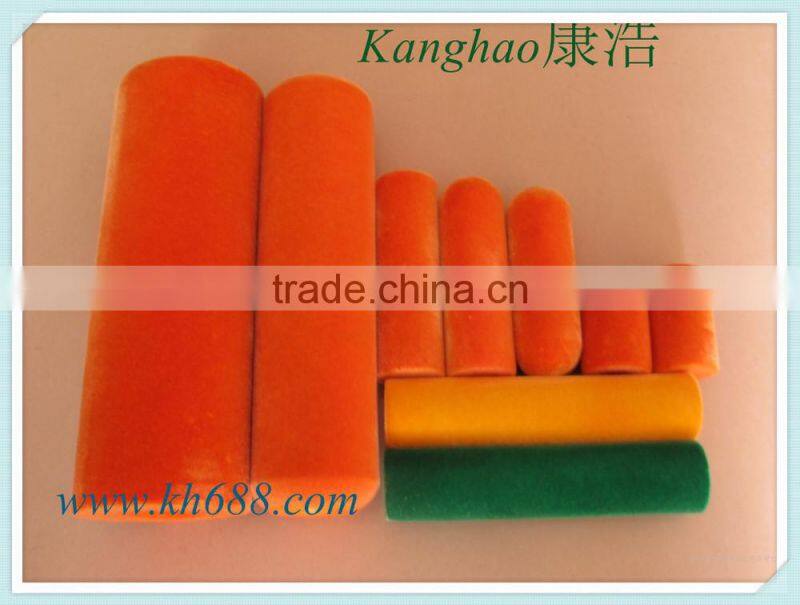 pattern paint roller brush, roller brush hair straighten, brush roller with flocking,decorative paint brush roller brushes