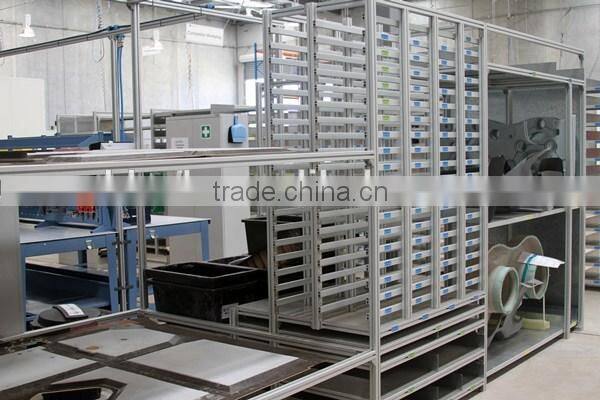 Aluminium Profiles for assembly line 6063-T5 Aluminium extrusion industrial material