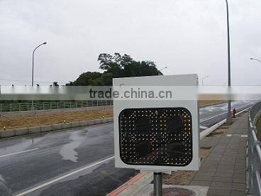 LED Lamp Outdoor Driver Sign Traffic Radar Speed Feedback