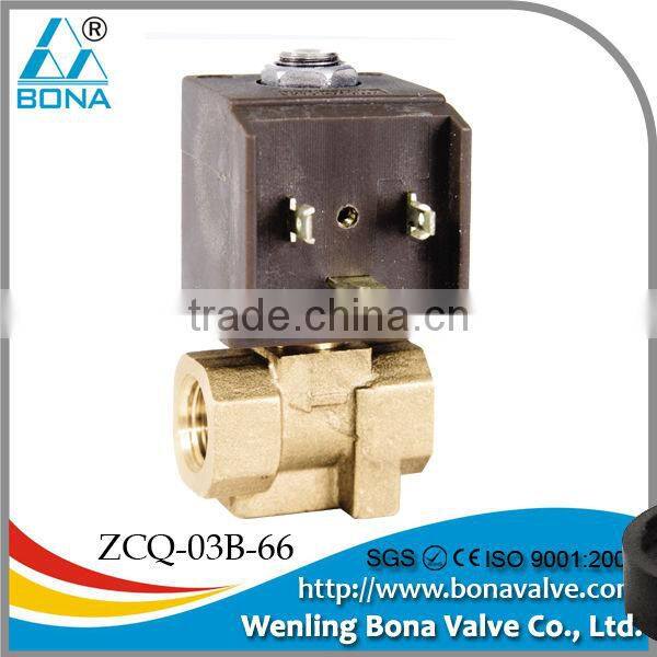 3/8 brass automatic welding machine12V 24V steam solenoid valve ZCQ-9313