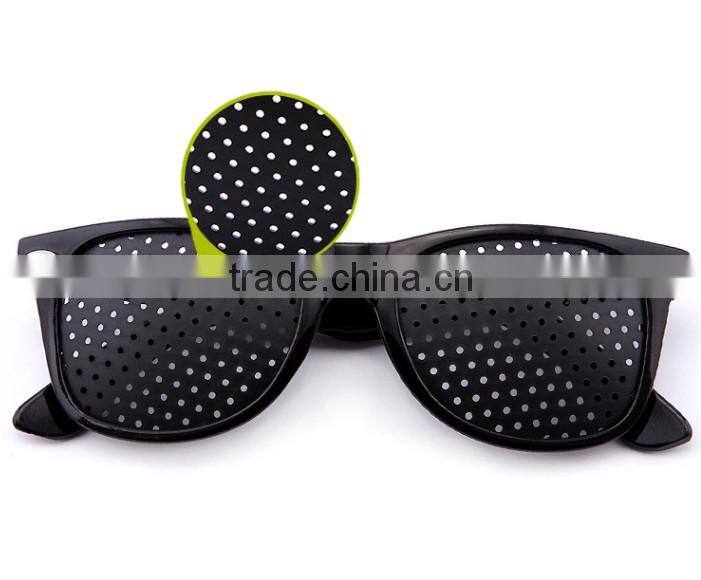 china sunglass manufacturers/fashion brand pinhole glasses medical glasses 2015 eBay hot pinhole glasses anti fatigue glasses