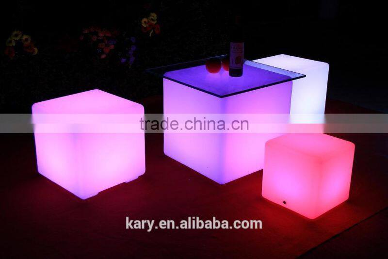 Rechargeable Waterproof LED Garden Table Chairs