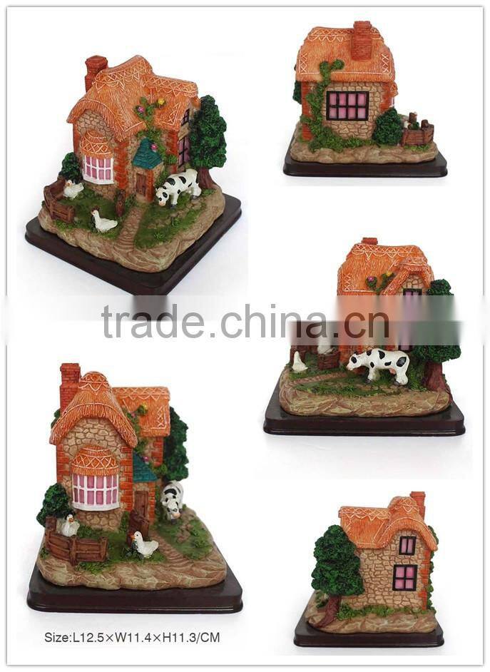 Cheapest resin fairy miniature garden house