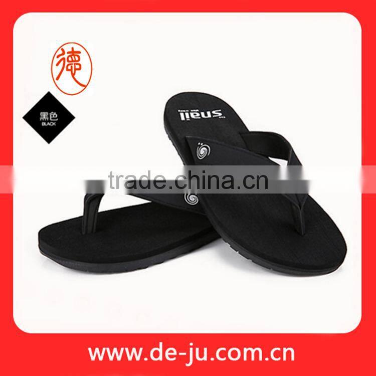 Beige sole and strap garden flip flop from china