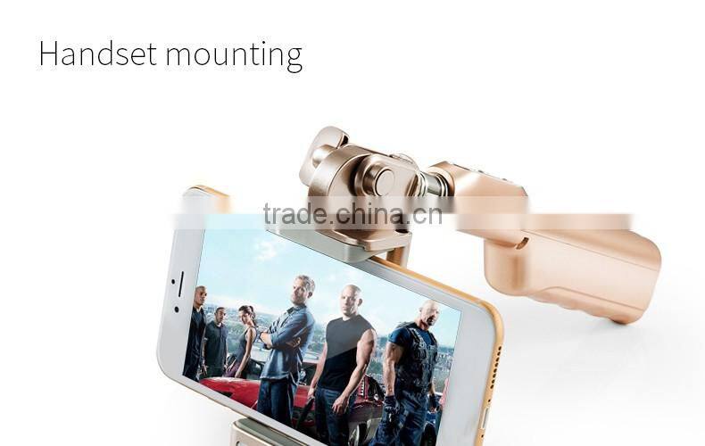 Unique desigh wired monopod with flash light mini power bank monopod selfie stick