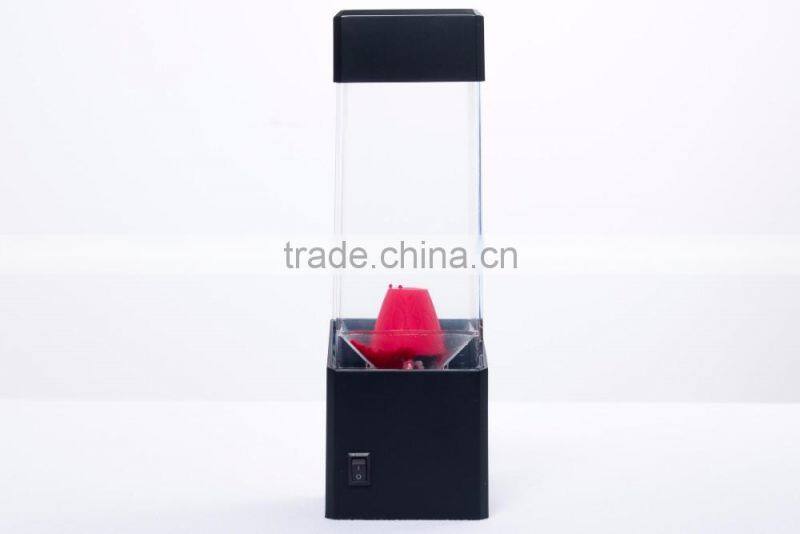 New Arrival LED Colorful Changing Decorative Volcanic Lights, Flashing Jellyfish Light, Table Mini Aquarium With LED Light