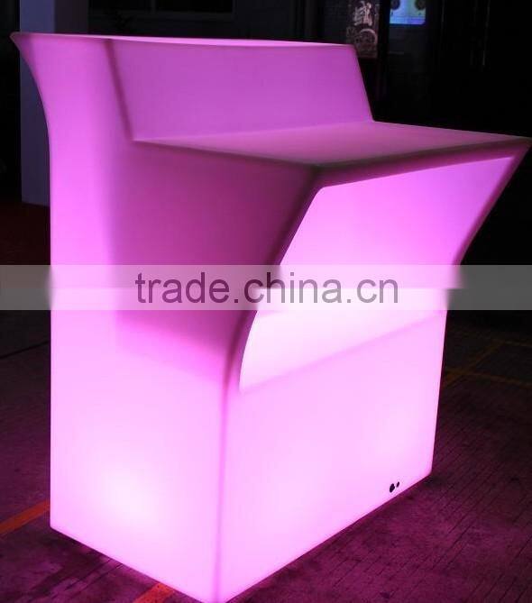 2016 SIGMA LED light western style commercial reception bar counters design