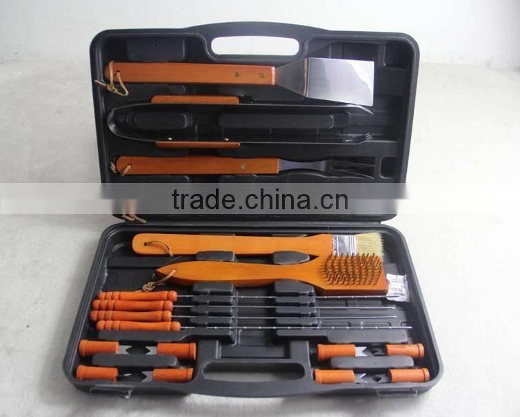 18pcs BBQ tool set inventory CG150418