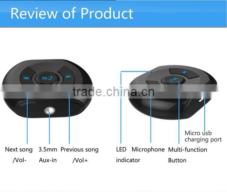 Trending products 2017 New Wireless Bluetooth Handsfree Speakerphone Car Kit