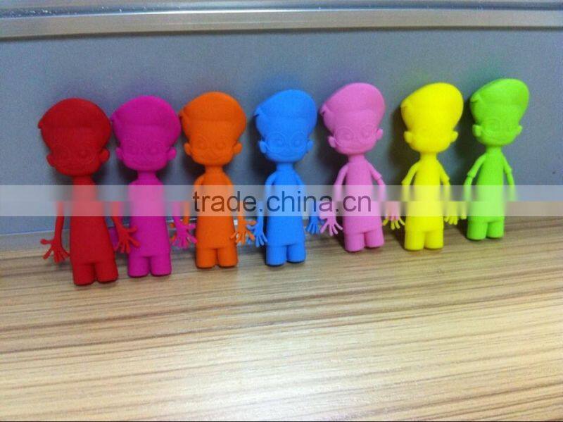 2014 American 3D movie Mr. peabody & Sherman silicone chopstick