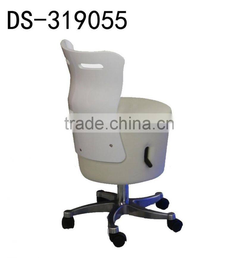 Potable movable Ottoman stool hydraulic chair with wheels used salon furniture DS-319055
